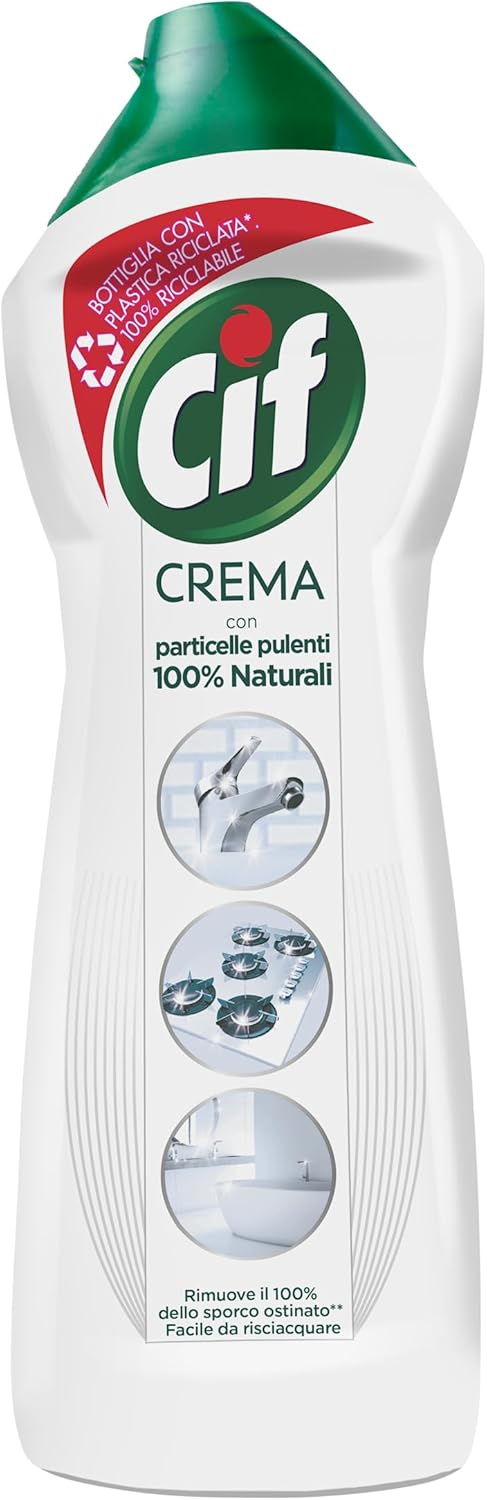 CIF Crema Multisuperficies 750 ml - Limpiador Potente para Baño y Cocina 1 CIF Crema Multisuperficies | Potente Limpiador con Fórmula de Micropartículas para el Baño y Cocina | 750 ml - ¿Vale la pena?