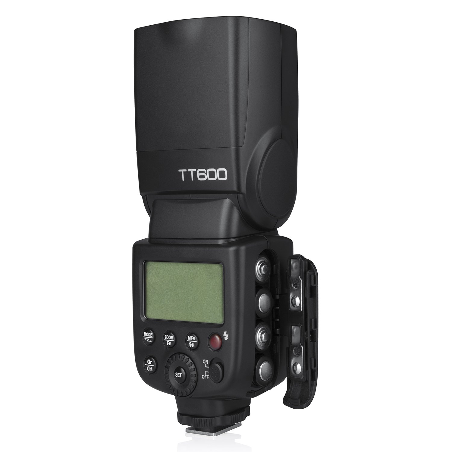 Godox TT600 Flash de cámara,Sistema X inalámbrico 2.4G Incorporado, Manual, Panel LCD, Alimentado por Batería, Compatible con cámaras DSLR Canon/Nikon/Pentax/Olympus | Panel LCD, Alimentado por Batería, Compatible con cámaras DSLR Canon/Nikon/Pentax/Olymp