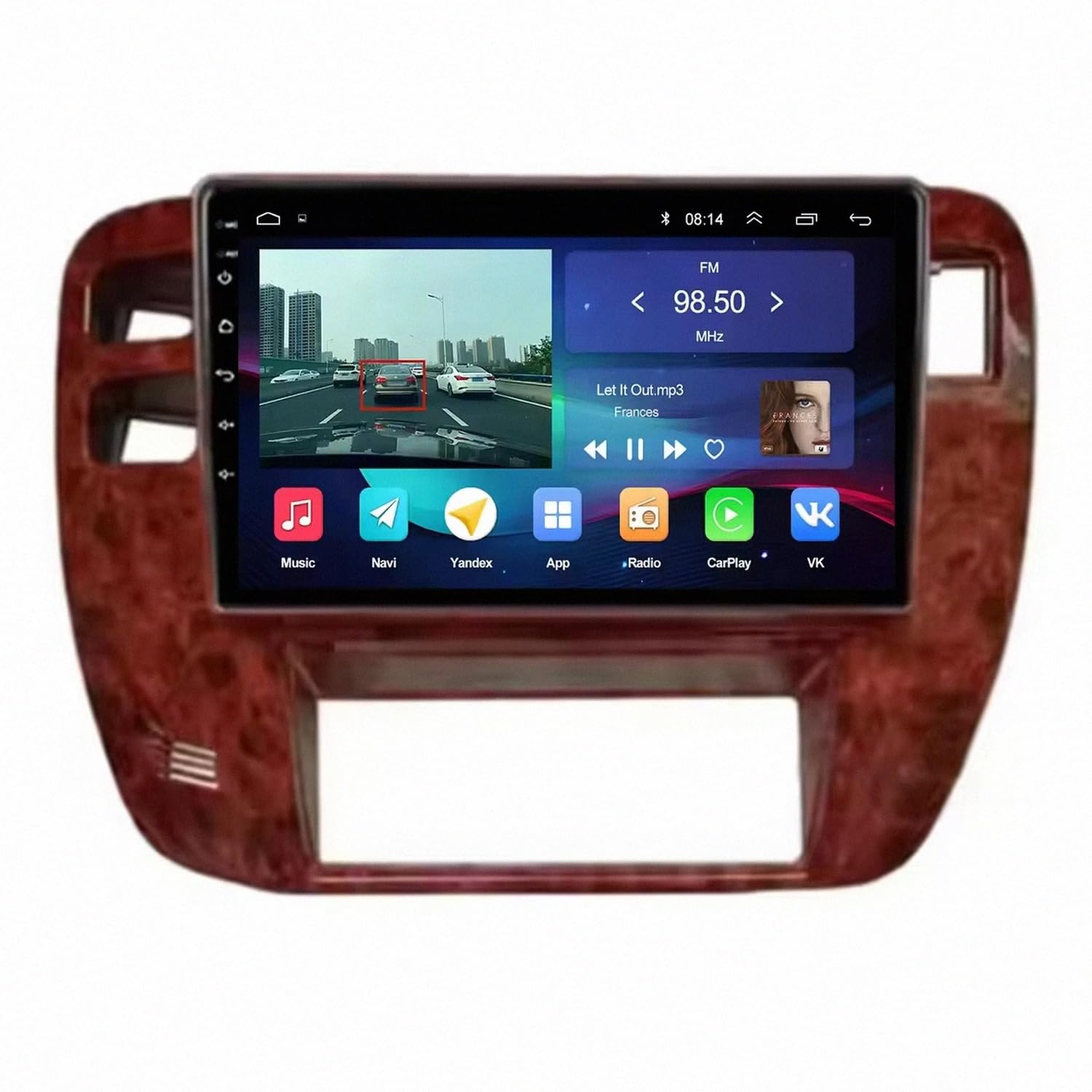 Multimedia Radio dla NISSAN Patrol 1997-2005 9 Inch Android 15 Touch Screen Fm Bluetooth Fm Gps For, 8 Core 4G+64G
