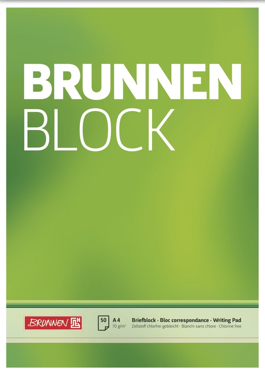 Brunnen Kieserblock A4 50 pz biały