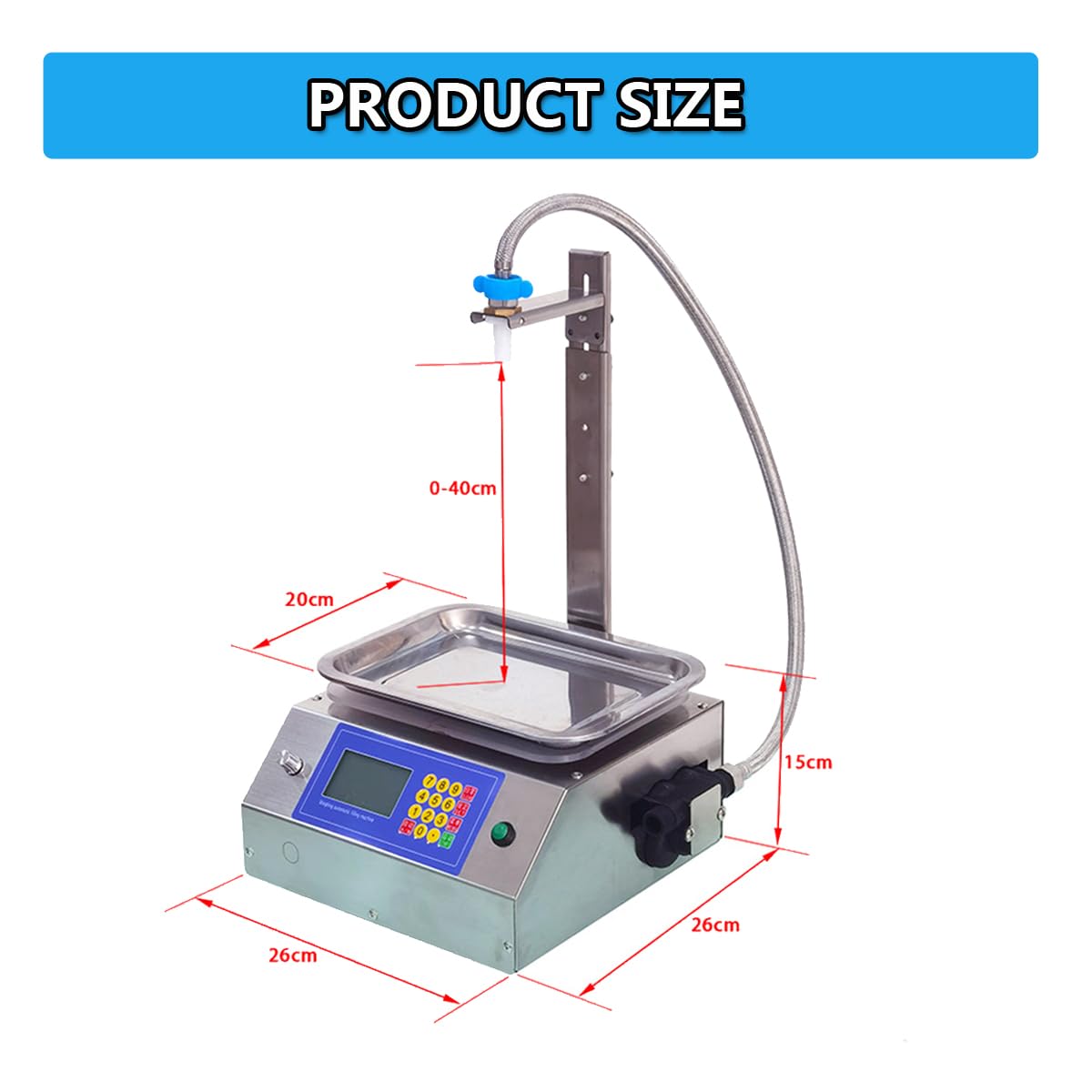 Riempitrice automatica con pesatura per liquidi - Alta portata per olio, detersivo, shampoo, yogurt, bevande, colla