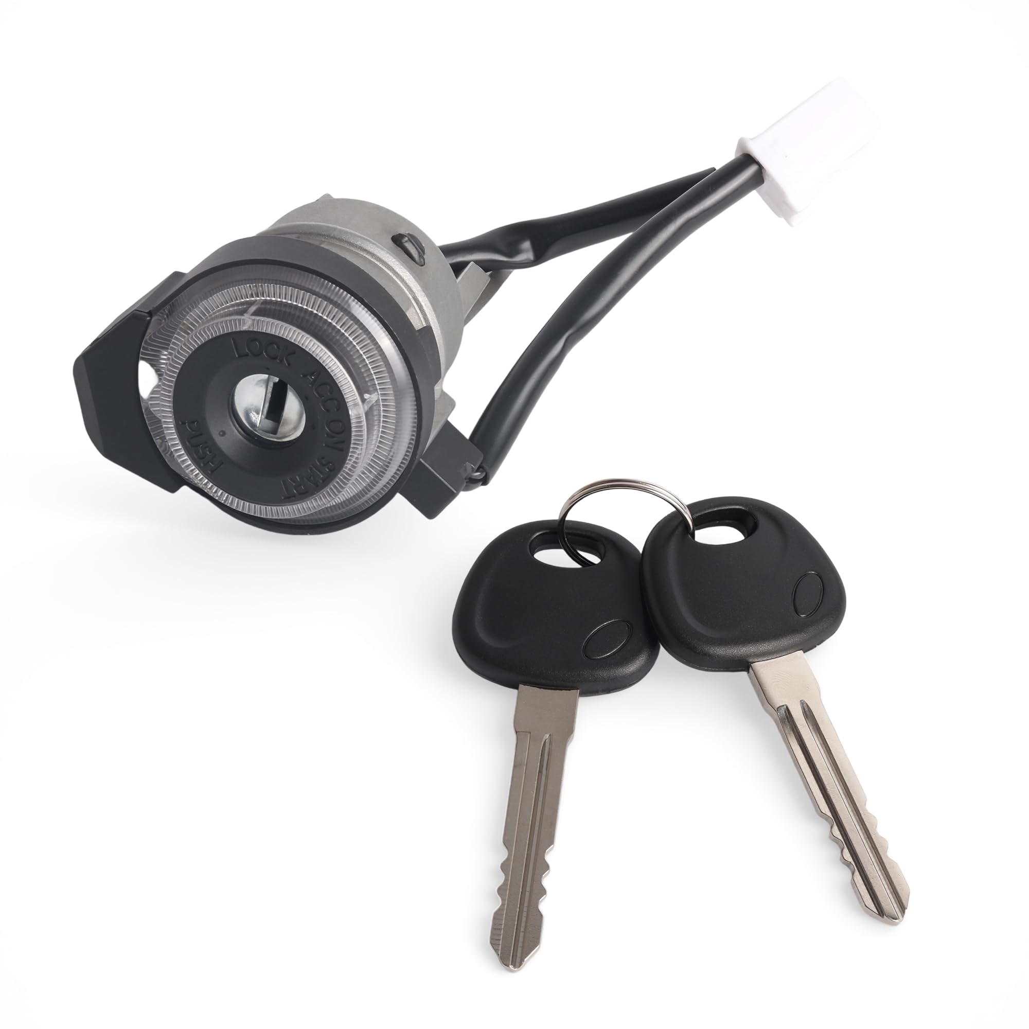 Photo 1 of KeleHD Ignition Lock Cylinder Switch Compatible with Kia Soul Hatchback 2010-2013 1.6/2.0L L4 Gas, Ignition Lock Assembly with 2 Keys, Key Sub Set-Steering, OE 81900-2KA30, 819002Ka30