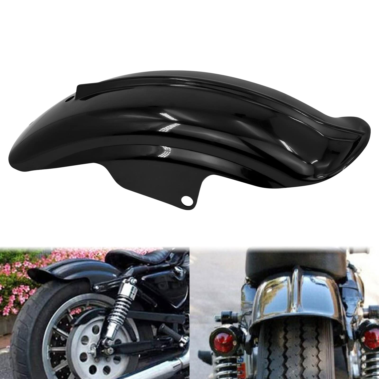 Spatbord Voor Harley Voor Sportsters Voor XL 883 1200 48 72 Motorfiets Korte Achterspatbord Spatbord Ondersteuning Beugel Richtingaanwijzer Struts