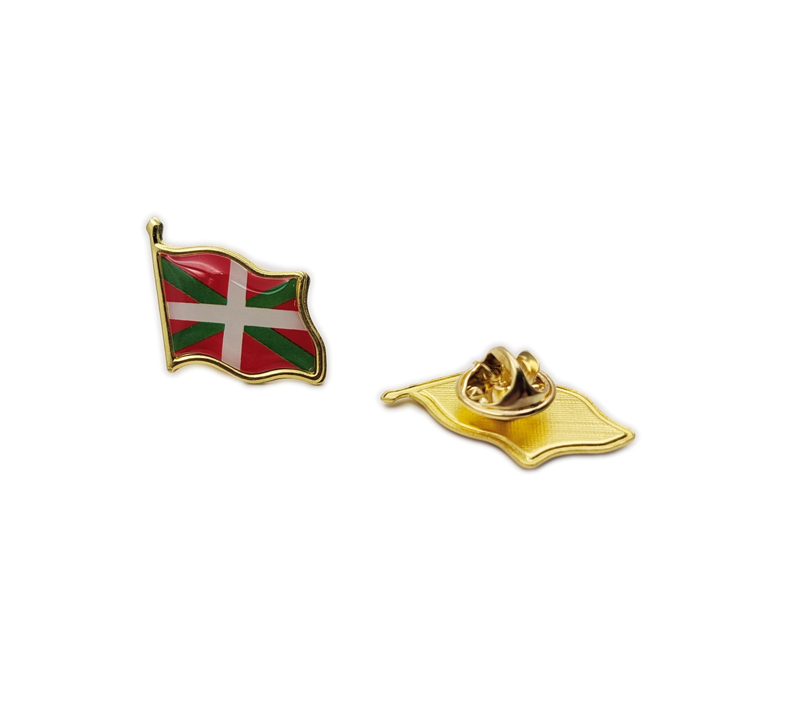 Aleación de metal Broche de bandera de países Pines de solapa Recuerdo
