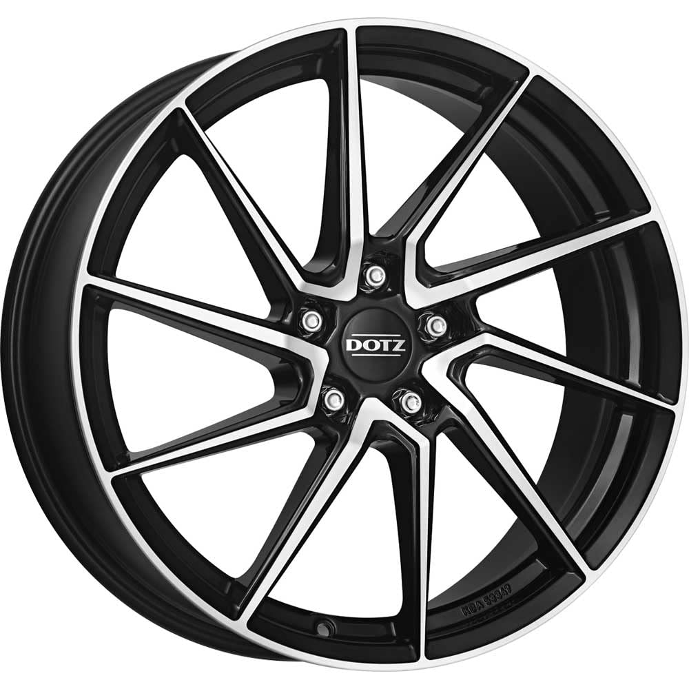DOTZ - cerchio in lega - Spa dark - Black/polished - 7.50 x 17 - 5/100.00/35/60.10