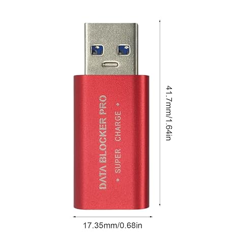 USB C Data Blocker Aluminum Alloy Shell Data Blocker