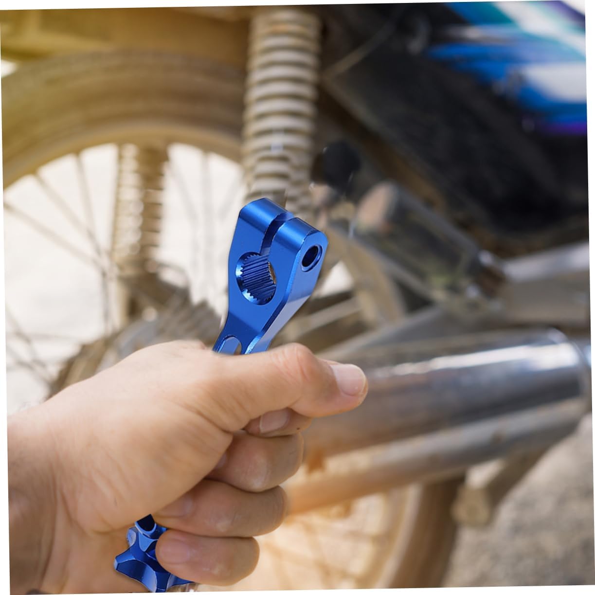 Alloy Rear Brake Rocker Arm Accessory for Motorcycle Modification Premium Alloy Material Easy Installation Stylish Solid-color Design Compatible All Models Style