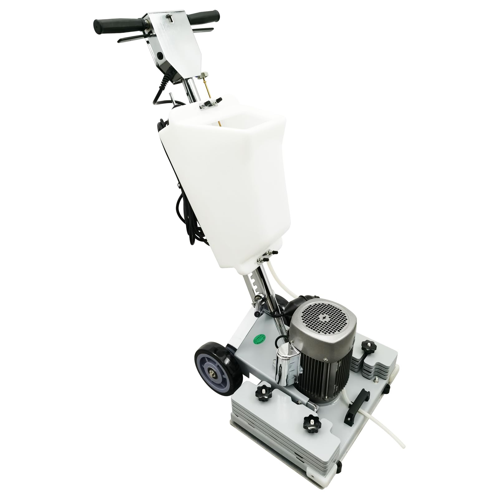 HayWHNKN Floor Scrubber Polisher Machine Commercial Floor Buffer Cleaner Floor Scrubber Multifunctional Carpet Cleaner Heavy Duty Polisher Machine Square Floor Cleaning Equipment 110V