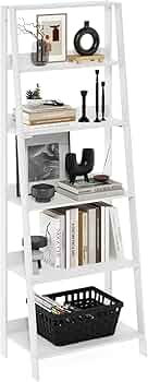 Amazon.com: Furinno Ladder Shelf, 6-Tier Ladder Book Shelf