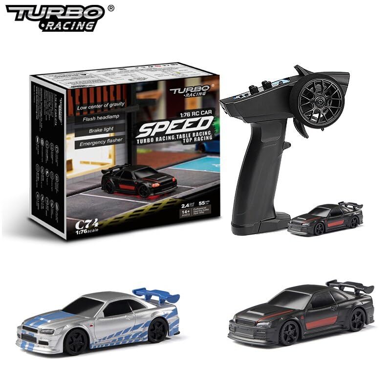 Amazon.co.jp: Turbo Race 1:76 C74 RC Car Limited Edition & Classic