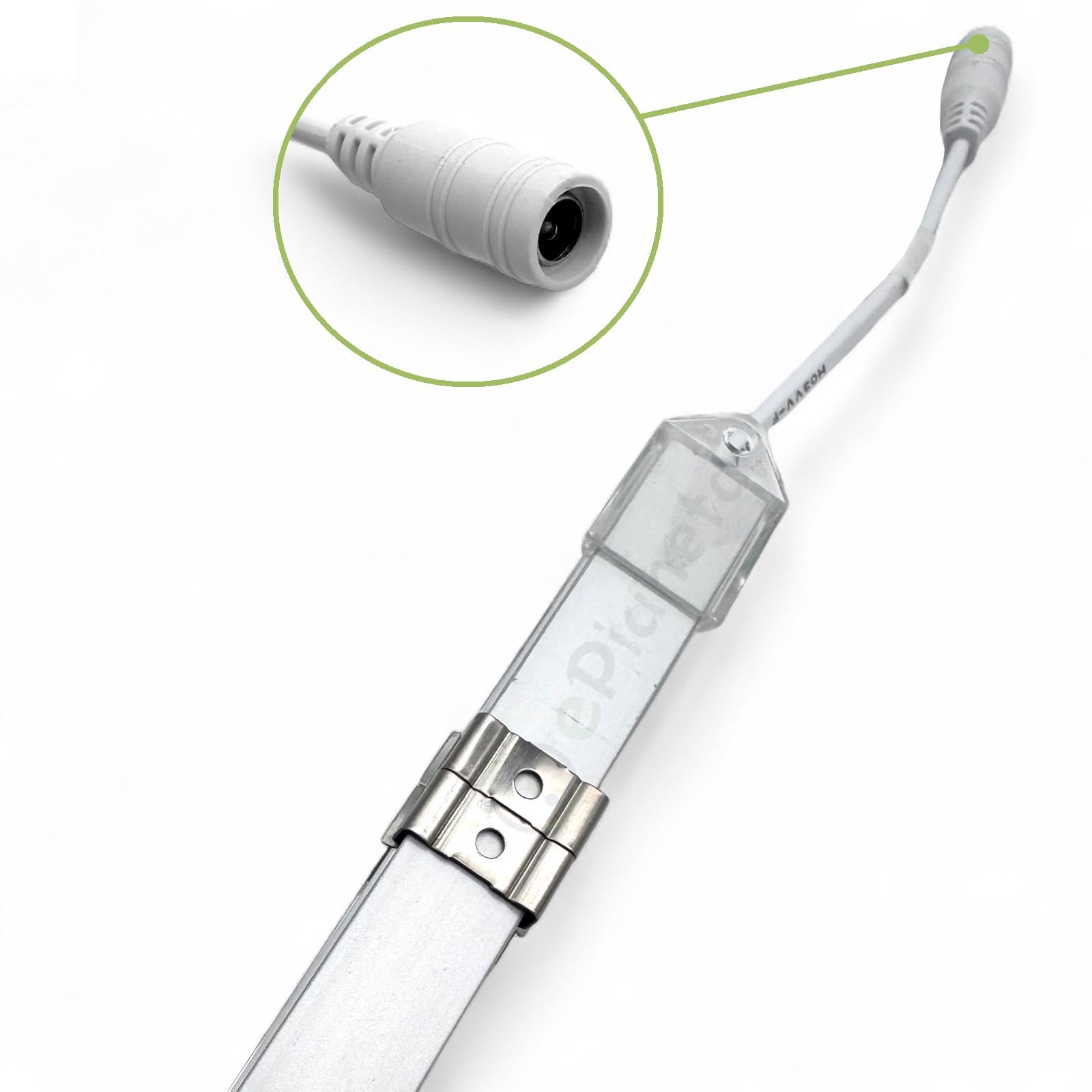 TOT ELECTRIC 2PZ Striscia led 12V 1m con profilo barra luminosa lampada sottopensile in alluminio luce cucina armadio mensole copaertura Opaco Luce Naturale