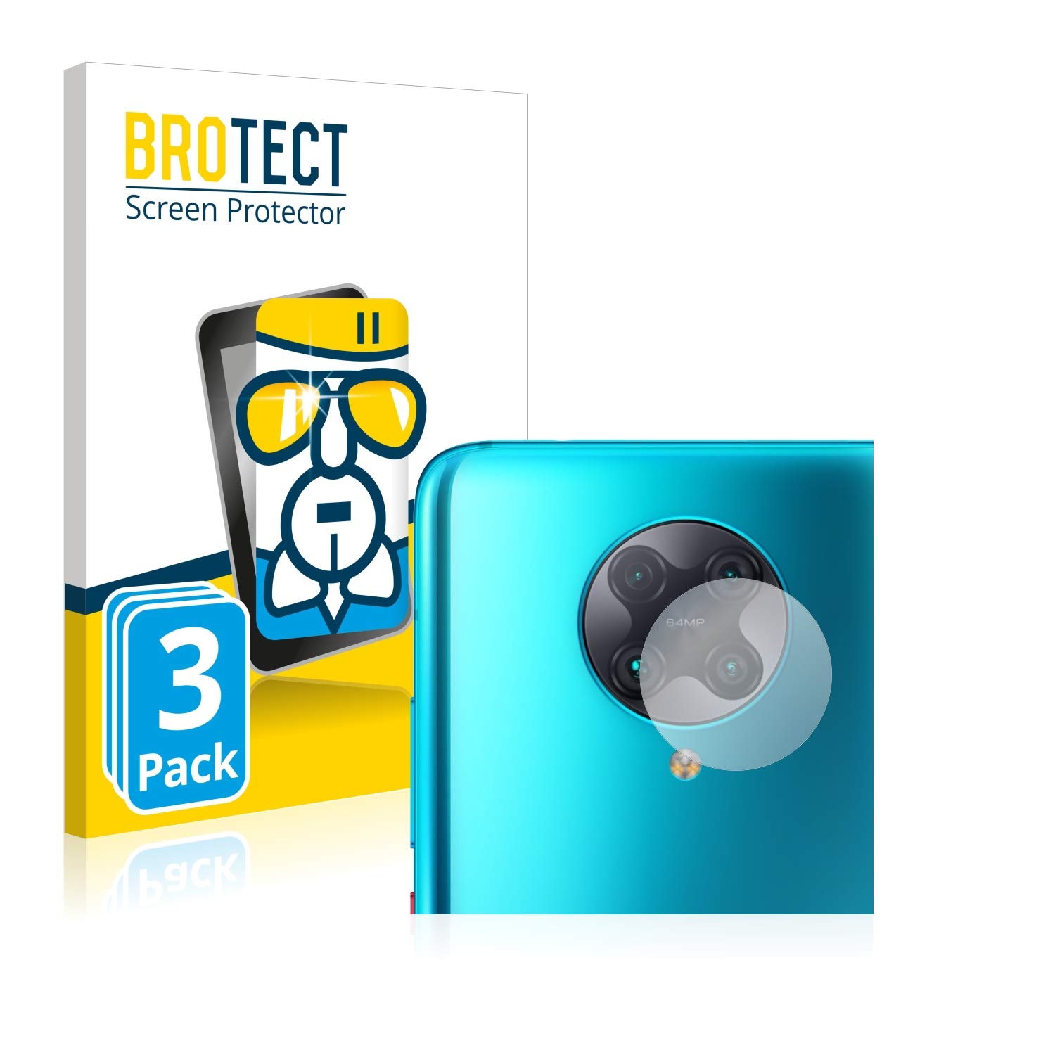 BROTECT AirGlass Pellicola protettiva in vetro per Xiaomi Poco F8 Pro