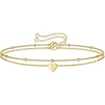 Gelb&Schwarz Soccer Referee Watch Peach Heart 26 Letters Bracelet Summer Beach Letter Charm Bracelet Couple Friendship Bracelet Gifts for Mum G, One Size