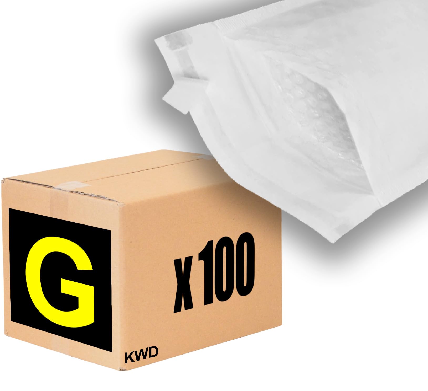 100x Enveloppes à Bulles d'air Pochettes Bulle, taille G G7 G/7 int. 240 x 340 mm Pour A4, Enveloppe Bulle, enveloppe Matelassées d’Expédition, Pochette Protection d’Envoi