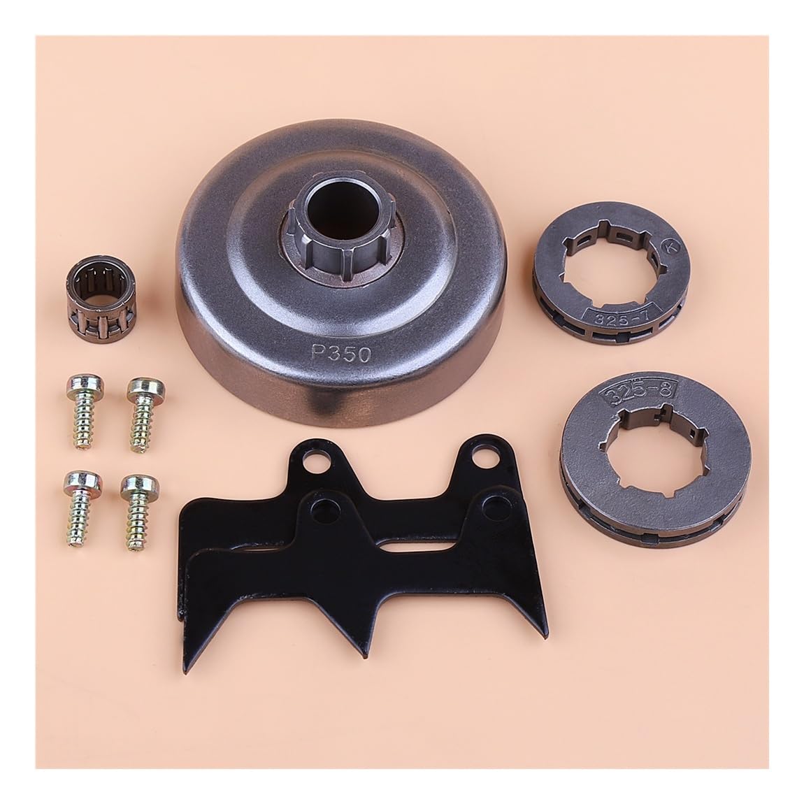 Kit de llanta de tambor de embrague de piñón .325 para motosierra 235 240 136 137 141 142