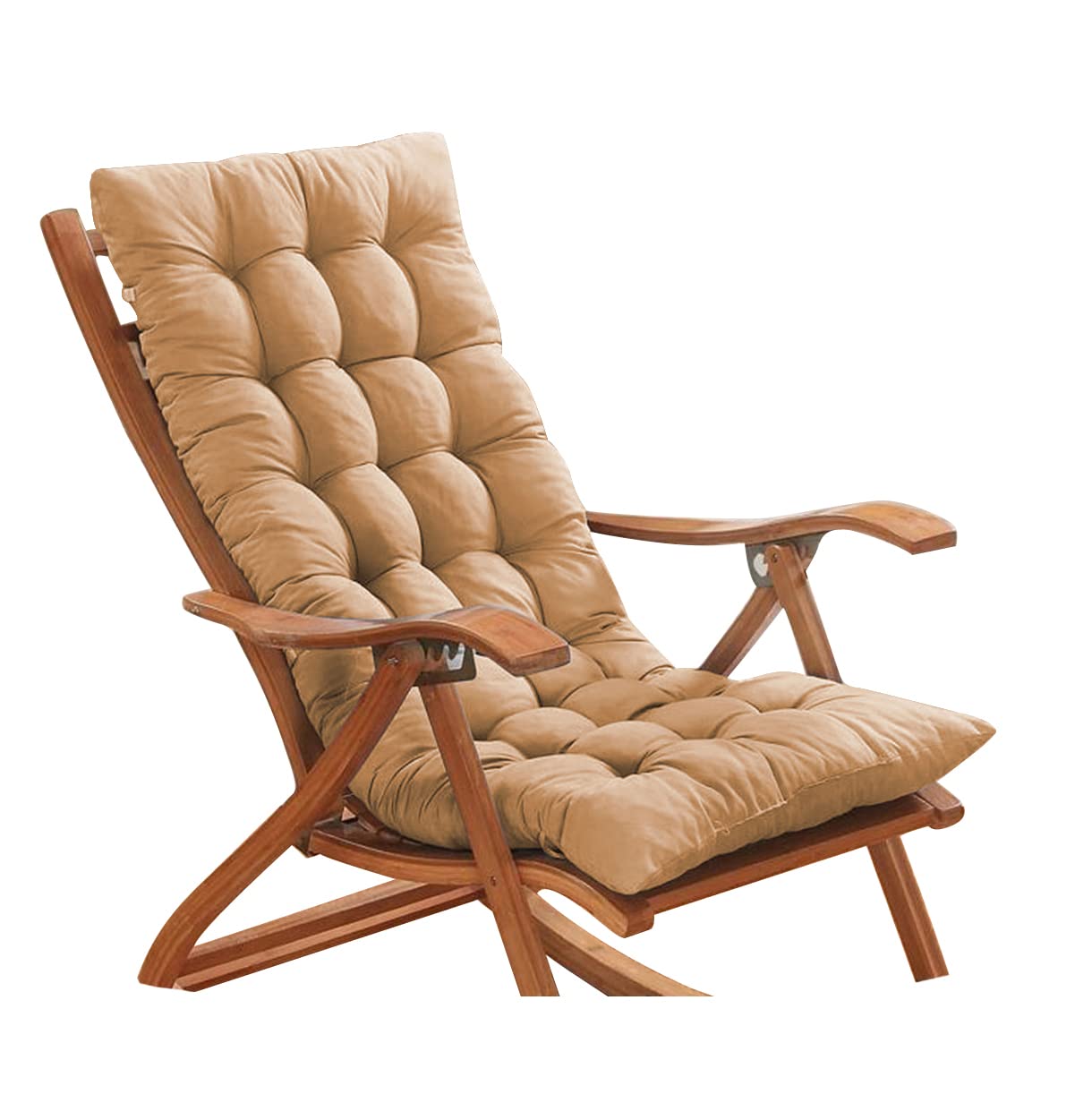 Coussin de banc de jardin 2-3 places dossier haut épaisseur 8cm 155x50 cm