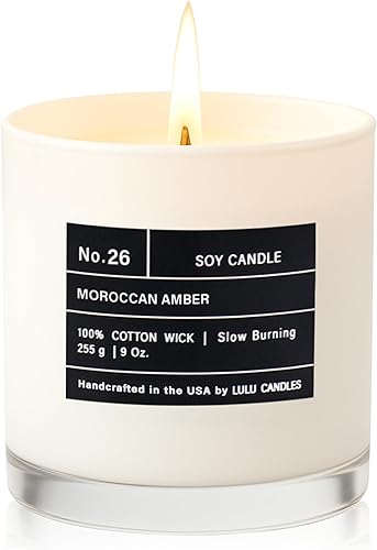 Miniatura 111 de Lulu Candles Lino fresco Vela perfumada en tarro de soja de lujo Vertida a mano en los Estados Unidos Altamente perfumada y duradera