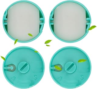 Rebirthcare 4 Pack Odor Neutralizer Replacement for Shark IZ400UKT IZ400UK IZ420UKT NZ860UKT NZ860UK HZ3000UKT AZ913UK AZ913UKT HZ3000UKT HZ3002 Vacuum Anti Odour Cartridges for a Fresh-Smelling Home