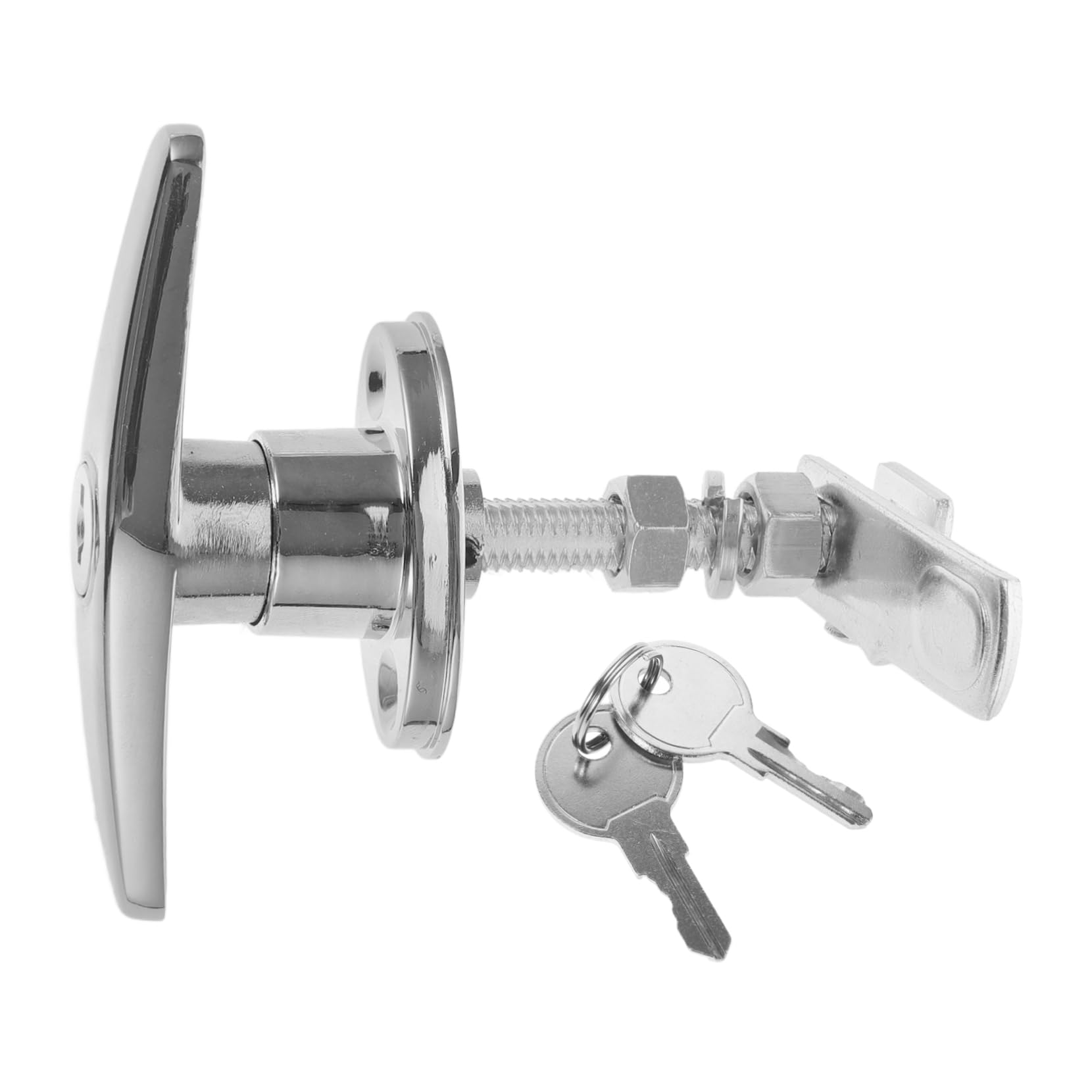 Operitacx 5 Ensembles Serrure de poignée de porte d'armoire électrique Serrure de boîte à outils de cabinet en zinc s de tiroir de bureau s de boîte aux lettres