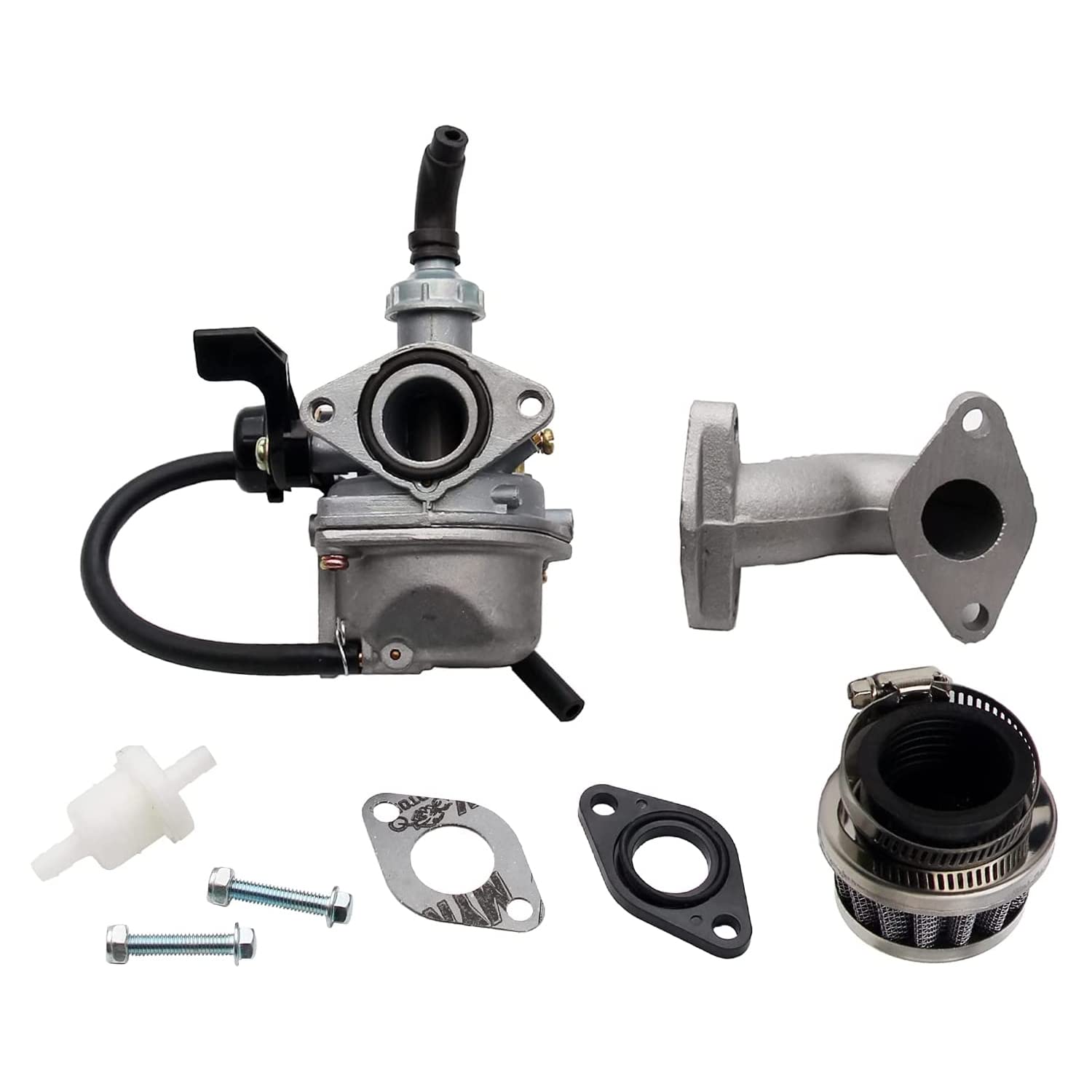 Buy PRO BAT PZ19 19mm Hand Choke Carburetor Carb Intake Pipe Air Filter