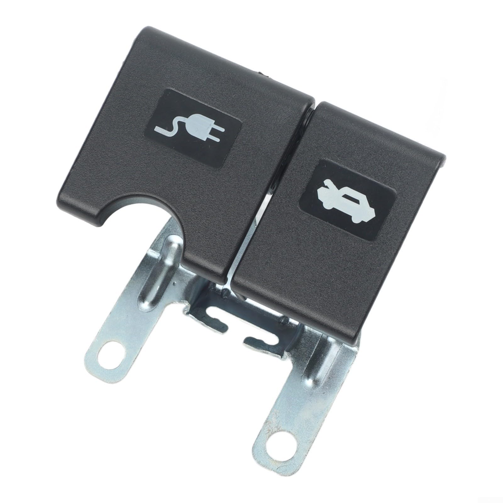 Poignée d'ouverture de capot pour Renault E-Nuo 2019-2023 pour Nano Box EX1 2021-2023, loquet de capot moteur en métal ABS noir