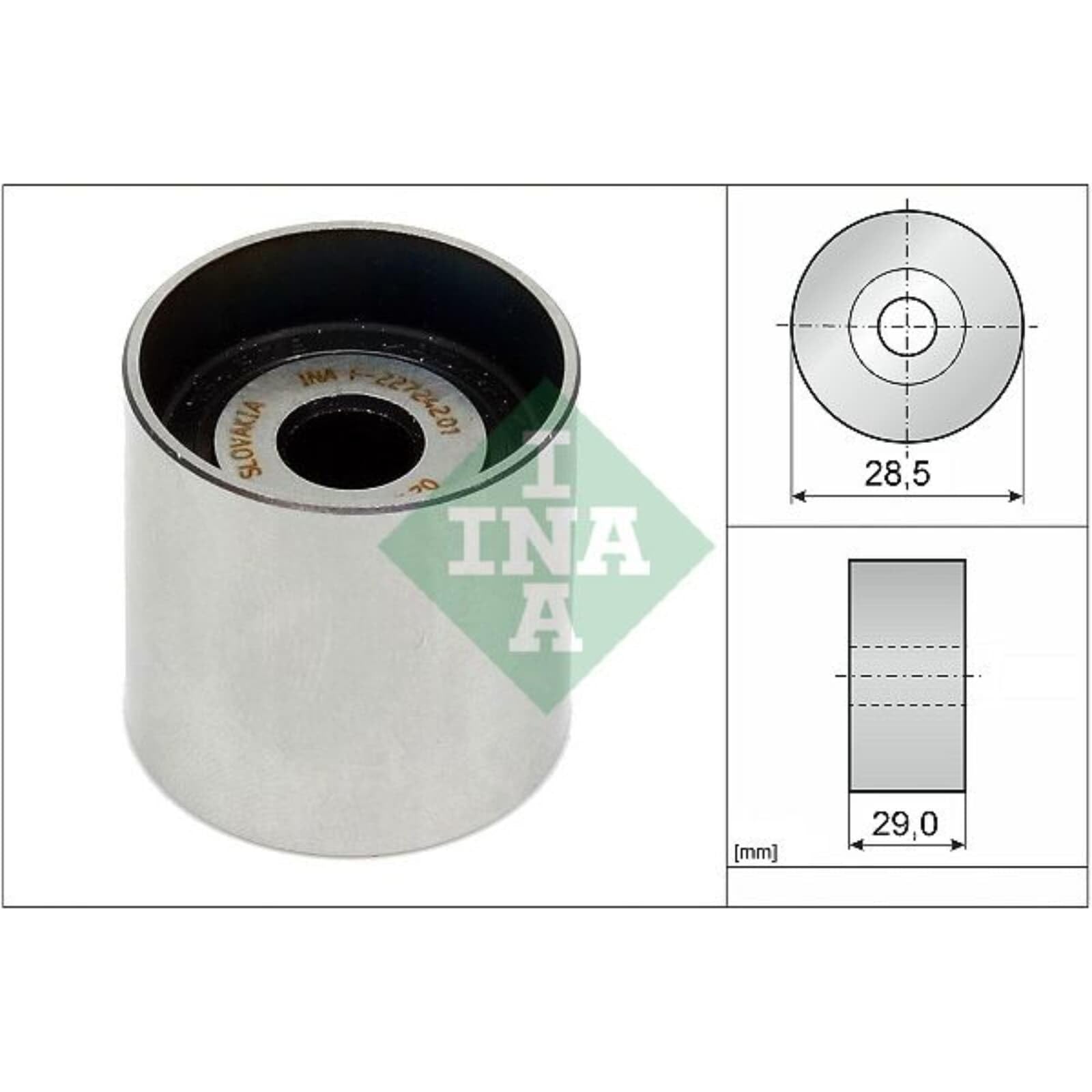 INA 530 0699 30 Kit cinghia distribuzione pompa acqua 29 mm Compatibilità con VW Golf 7 Hatchback 5G1, BQ1, BE1, BE2 T-Roc A11 TIGUAN AD1, AUDI A3 Sportback 8VA, 8VF, SEAT Leon Hatchback 5F1