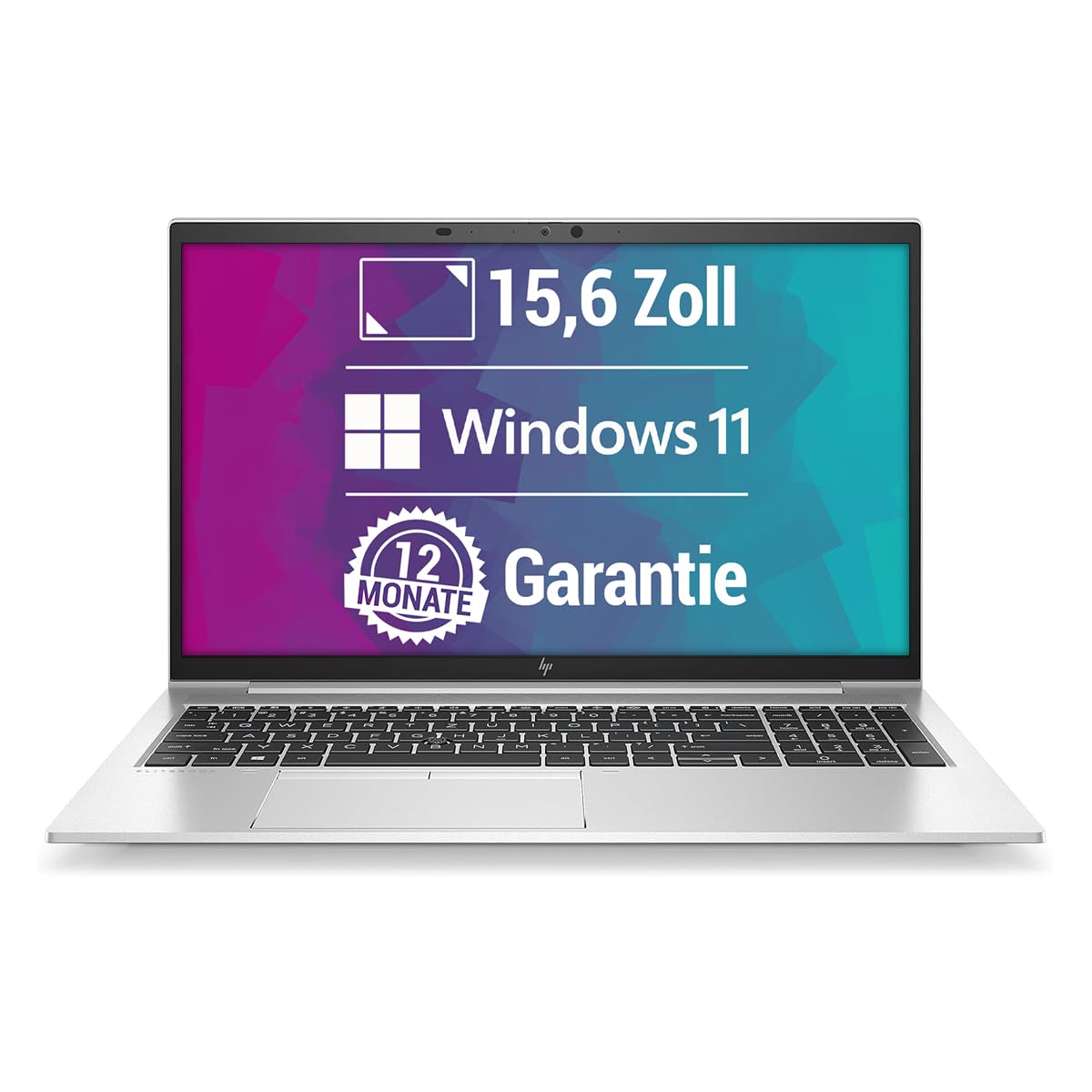 HP EliteBook 850 G8 15,6 Zoll Full HD Laptop Intel Core i5-1145G7@ bis zu 4,4 GHz 8 GB 256 GB SSD mit Windows 11 Pro & GRATIS Antiviren-Software inkl. 12 Monate Garantie (Generalüberholt)