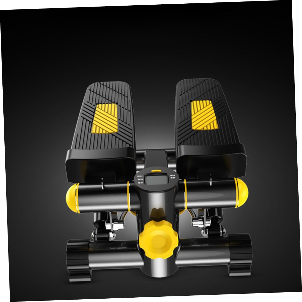 Mini Stepper Exercise Machine with Display Screen Non-Slip Foot Pedals and Kit for Home Fitness Durable Construction
