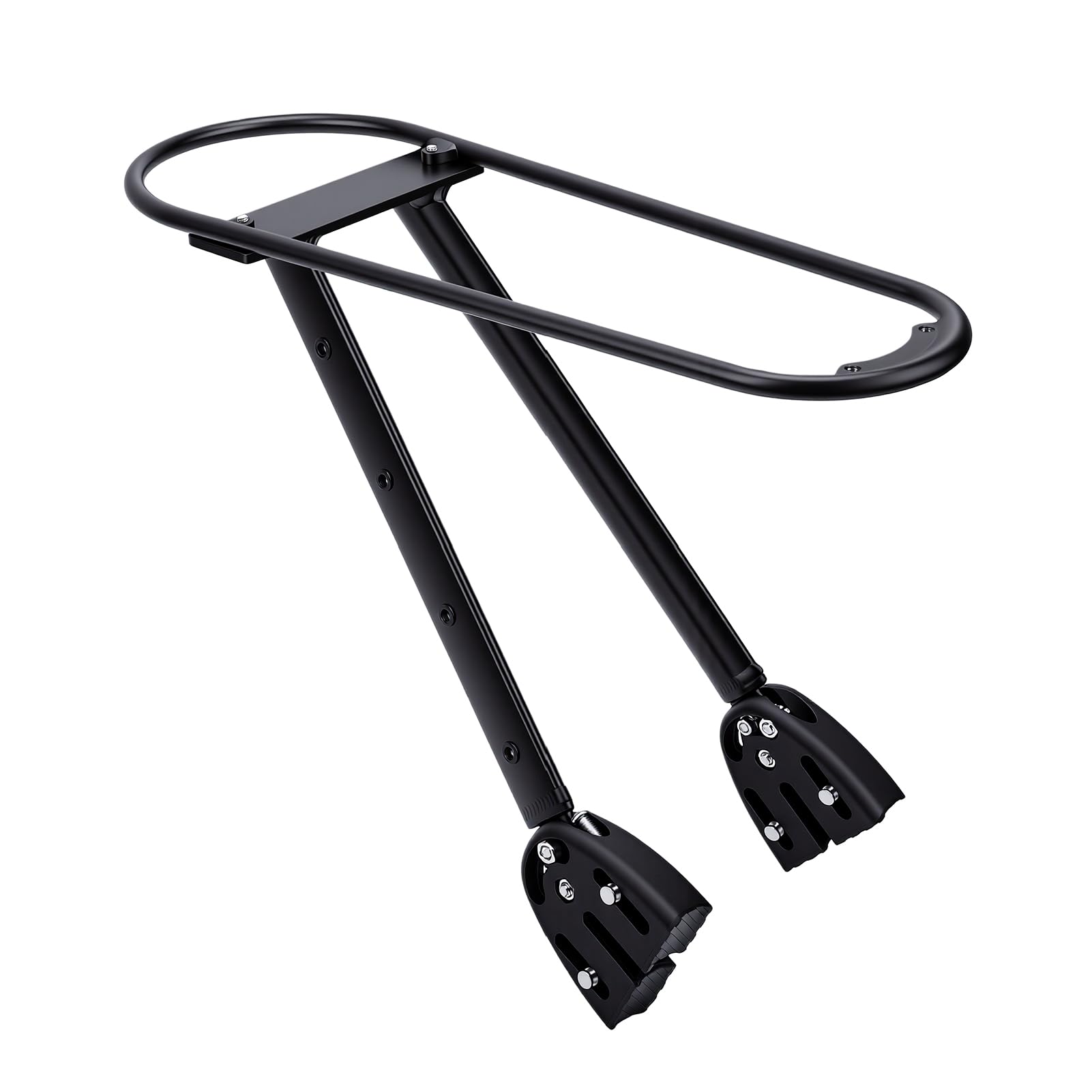 Dilwe Carbon Fiber Aluminium Fahrrad Gepäckträger Heck, Schnellspann Universal Korb für Mountainbike Rennrad, mit 30kg Tragfähigkeit und Flaschenhalter Aufnahme