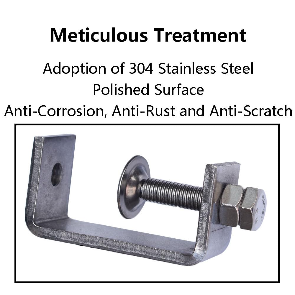 Lot De 2 Pinces En C Robustes En Forme , Pinces Universelles Pour Le Travail Du Bois Le Travail Du Bois La Reparation Fixe Lamelioration De La Maison 90520623