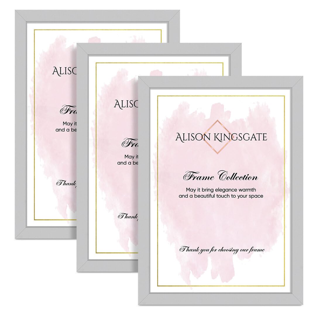 Alison Kingsgate Silver Picture Frame for Photo 24X18 - Pack of 3 — image 1