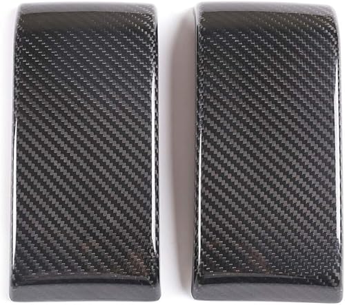 Miniatura 3 de YIWANG 100% fibra de carbono real coche parachoques trasero decoración accesorios 2 unids para Mercedes Benz G clase W463 G500 2019 2020