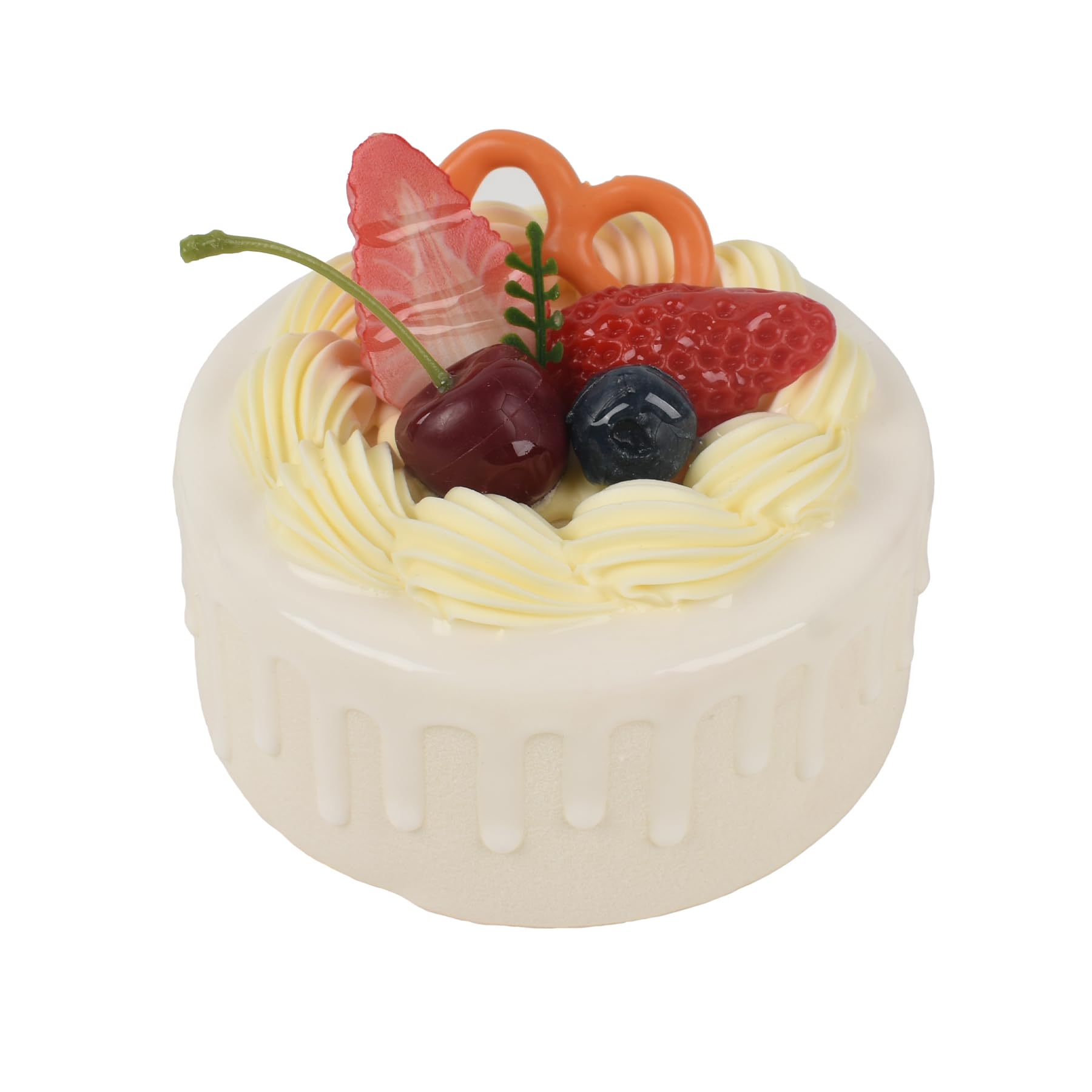 DEZICAKES Gefälschter Cupcake Künstliches Essen Vintage Shabby
