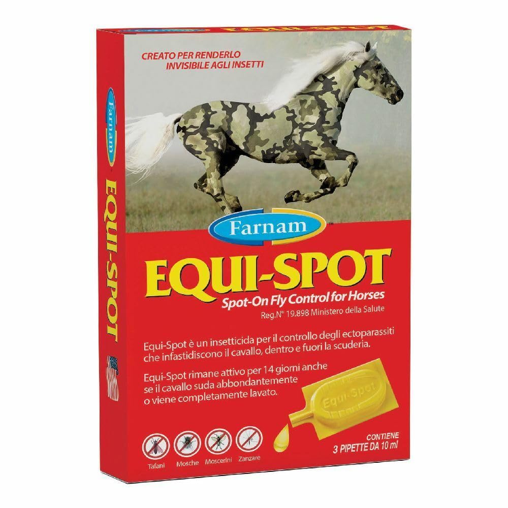 E-qù-ìsp-òT insecticida puntual para el control de tábanos, moscas, mosquitos, mosquitos y garrapatas que molestan al caballo dentro y fuera del establo