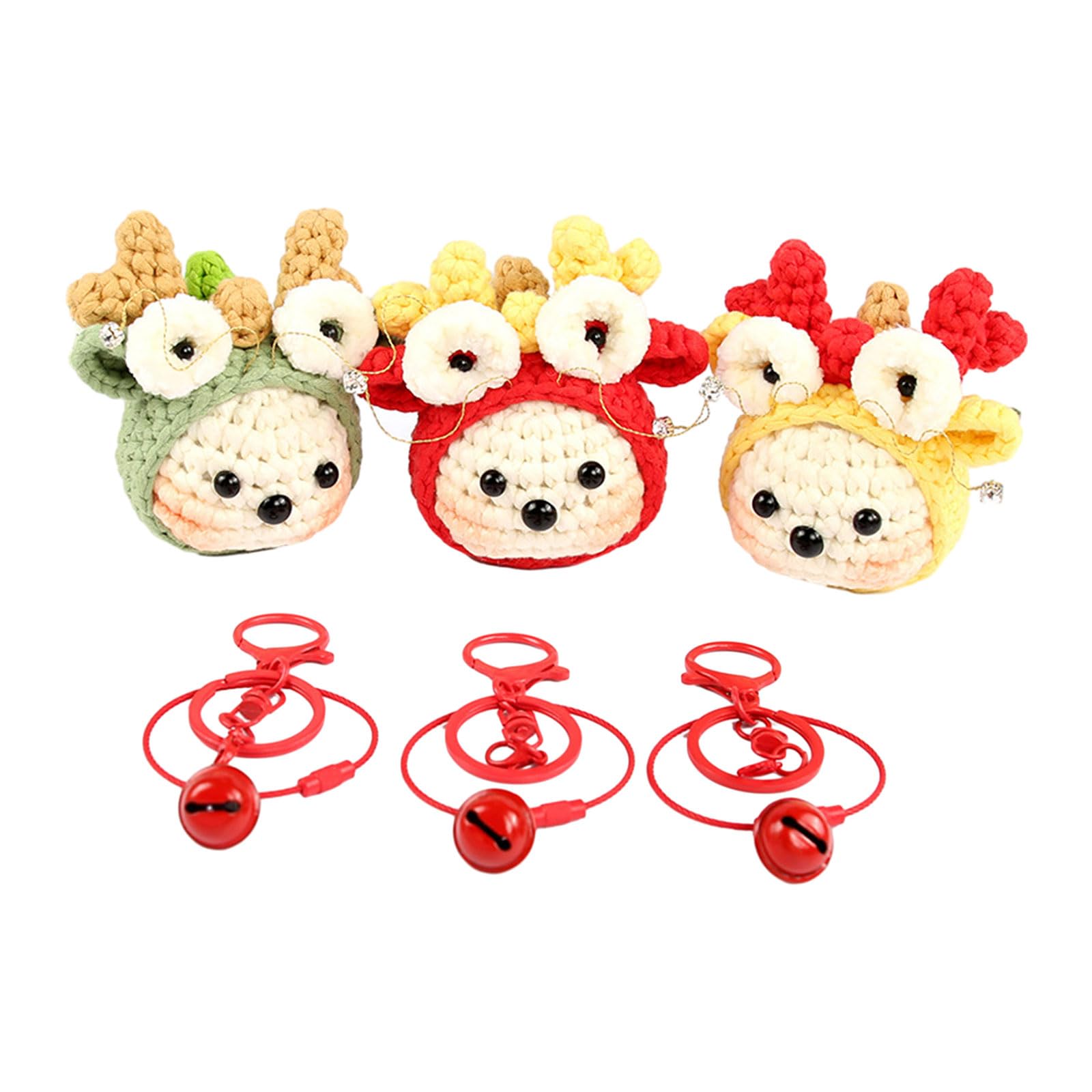 HZGFNBZ Kits for Beginners with Yarn for Crocheting Animal Dolls Sewing Package Knitting Tools Crochet
