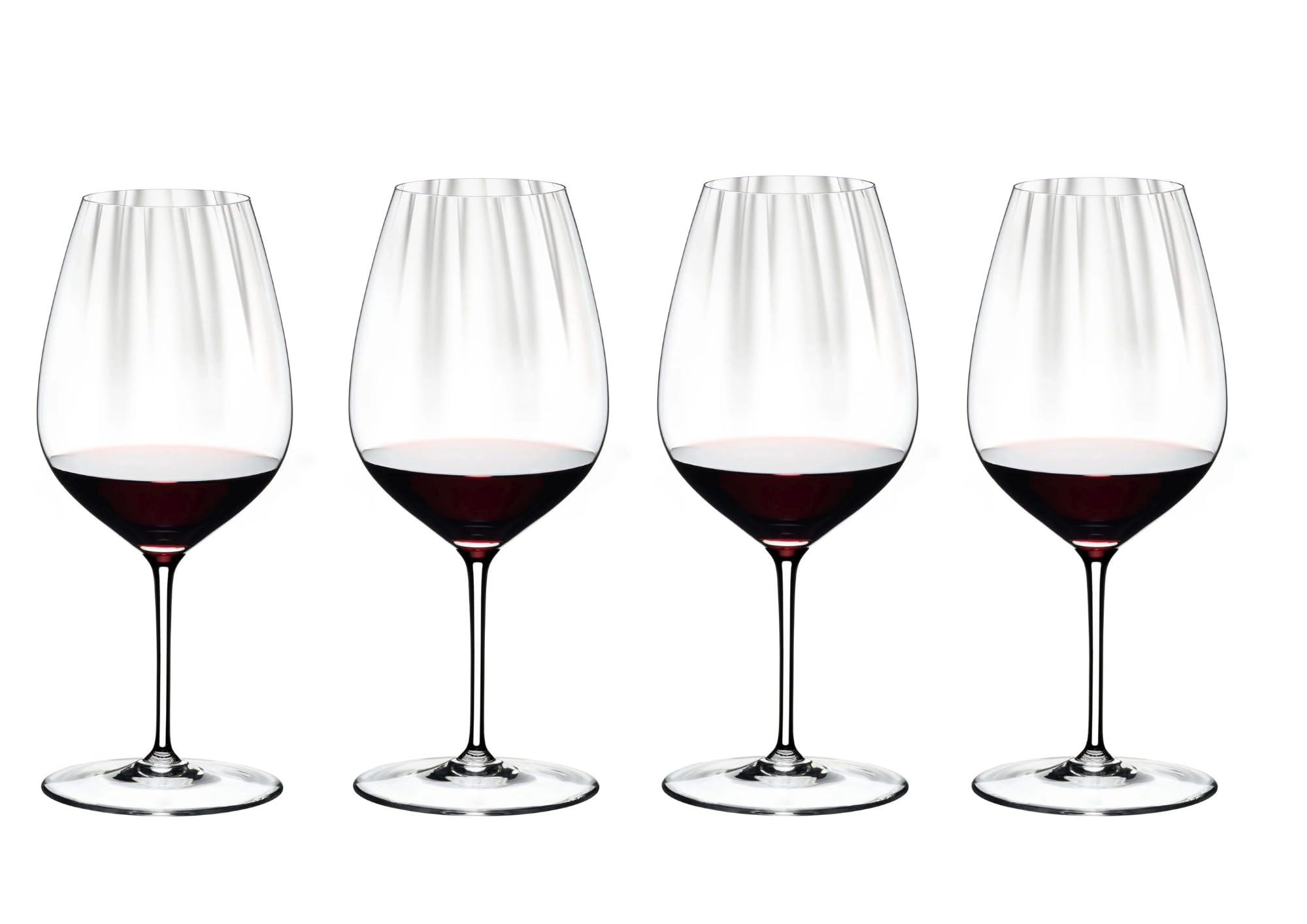 Riedel Performance Cabernet/Merlot - Juego de 4 vasos | Apto para lavavajillas