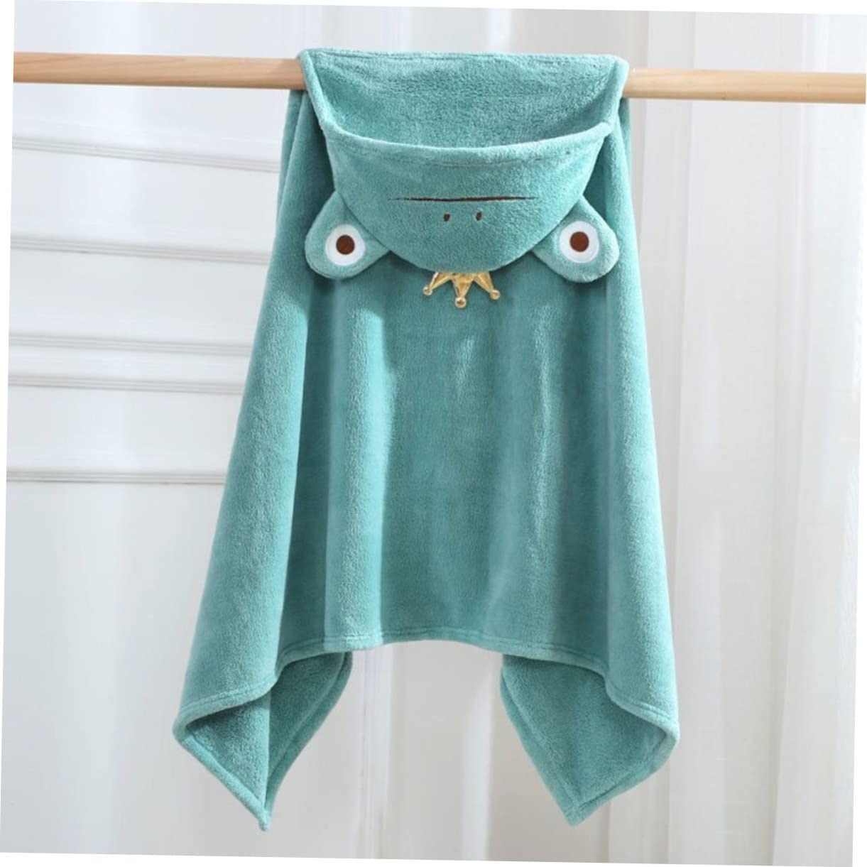 Abaodam Serviette de Bain à Capuche pour Tout-Petits Douce Absorbante Et Facile à Enrouler pour Le Confort de Bébé