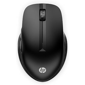 HP 430 Wireless Mouse | Wireless Connection with 2.4 GHz &amp; Bluetooth 5.2 | USB Dongle | 4,000 dpi | 4 Buttons | for up to 2 D