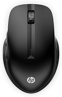 HP 430 – Multi-Device Wireless Mouse (4000 DPI, 4 Buttons, 2 USB-A or Bluetooth Connections, 24 Months Battery, 1 AA Batte…