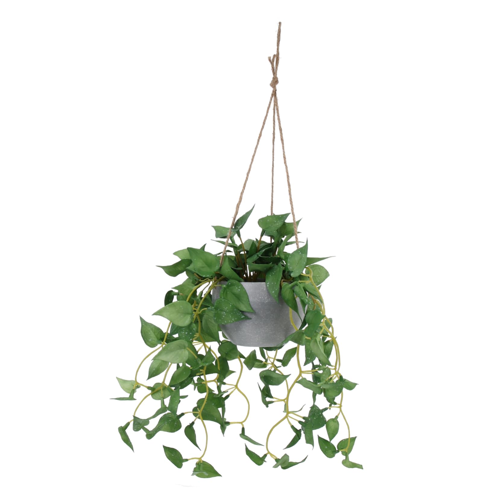 ARTIBETTER Simulated Green Dill Artificial Plants for Home Decor Indoor Faux Vine Plant in Pot Wall Hanging Plants Faux Plant in Flowerpot Artificial Hanging Plants Fake Outdoor Plastic Liana