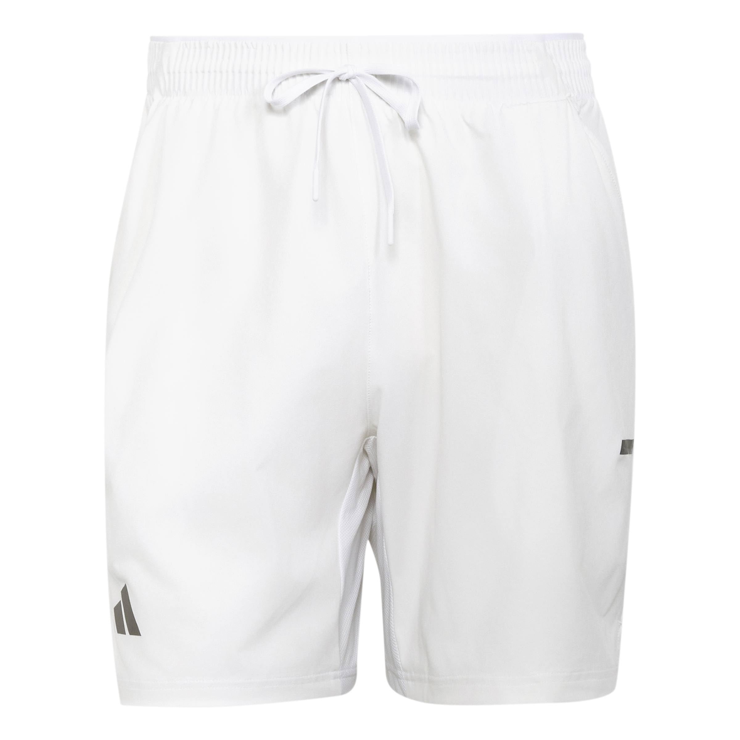 adidas Men's Climacool Tennis & Inner Tights Set Pro Shorts, White, S 7 inch