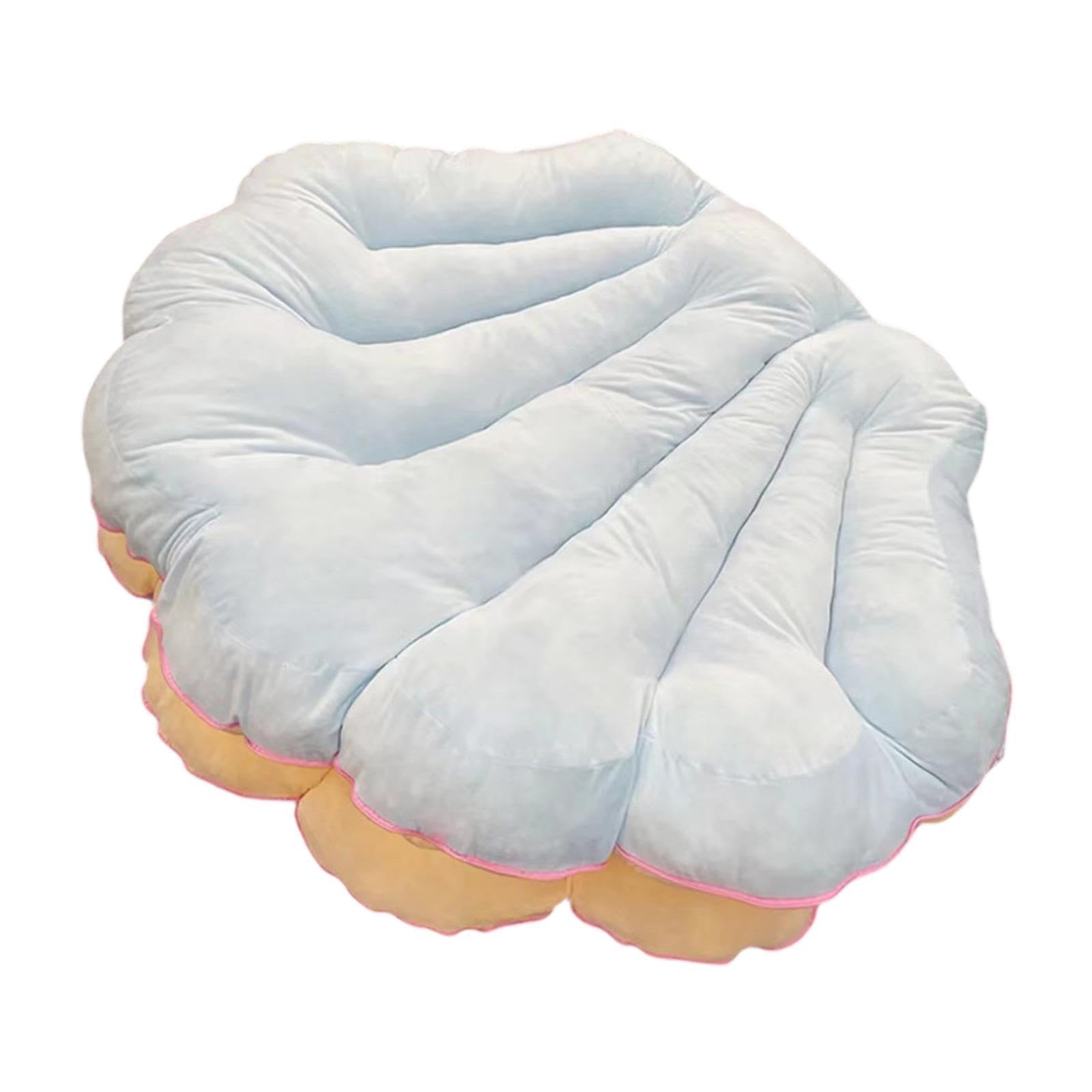 CALANDIS™ Giant Clam Pillow Home Decor Funny Dress Up Seashell Decorative Pillow Blue | Pillows | Home D?©cor-image-42