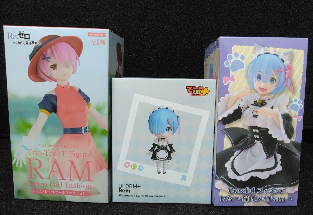 Amazon | リゼロ フィギュア レトロガールファッション 猫耳メイドver 