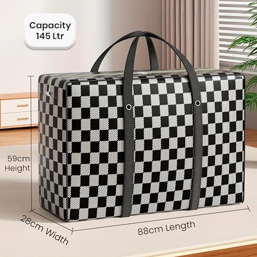 Image of Storite 2 Pack 145 L Printed Plastic Heavy Duty Underbed Storage Bag