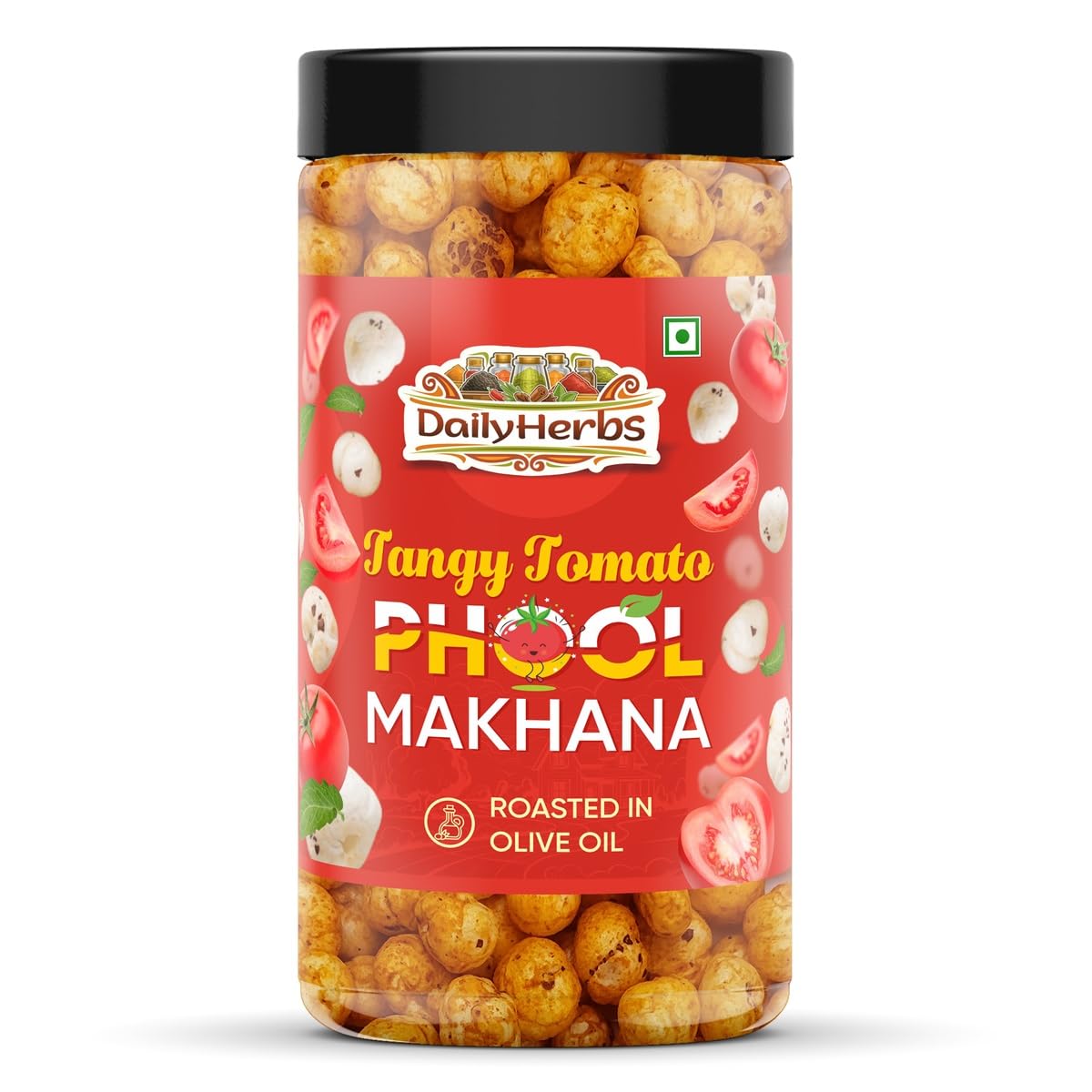 DailyHerbs Tangy Tomato Phool Makhana Roasted in Olive Oil 100 gm (B0DD45JDSJ) Amazon Price History, Amazon Price Tracker