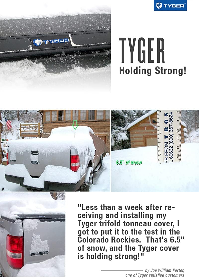 Bеѕt Dеаl Prоduсt Tyger Auto T3 Soft Tri-Fold Truck Bed Tonneau Cover Compatible with 2020-2022 Jeep Gladiator (JT) | TG-BC3J1060