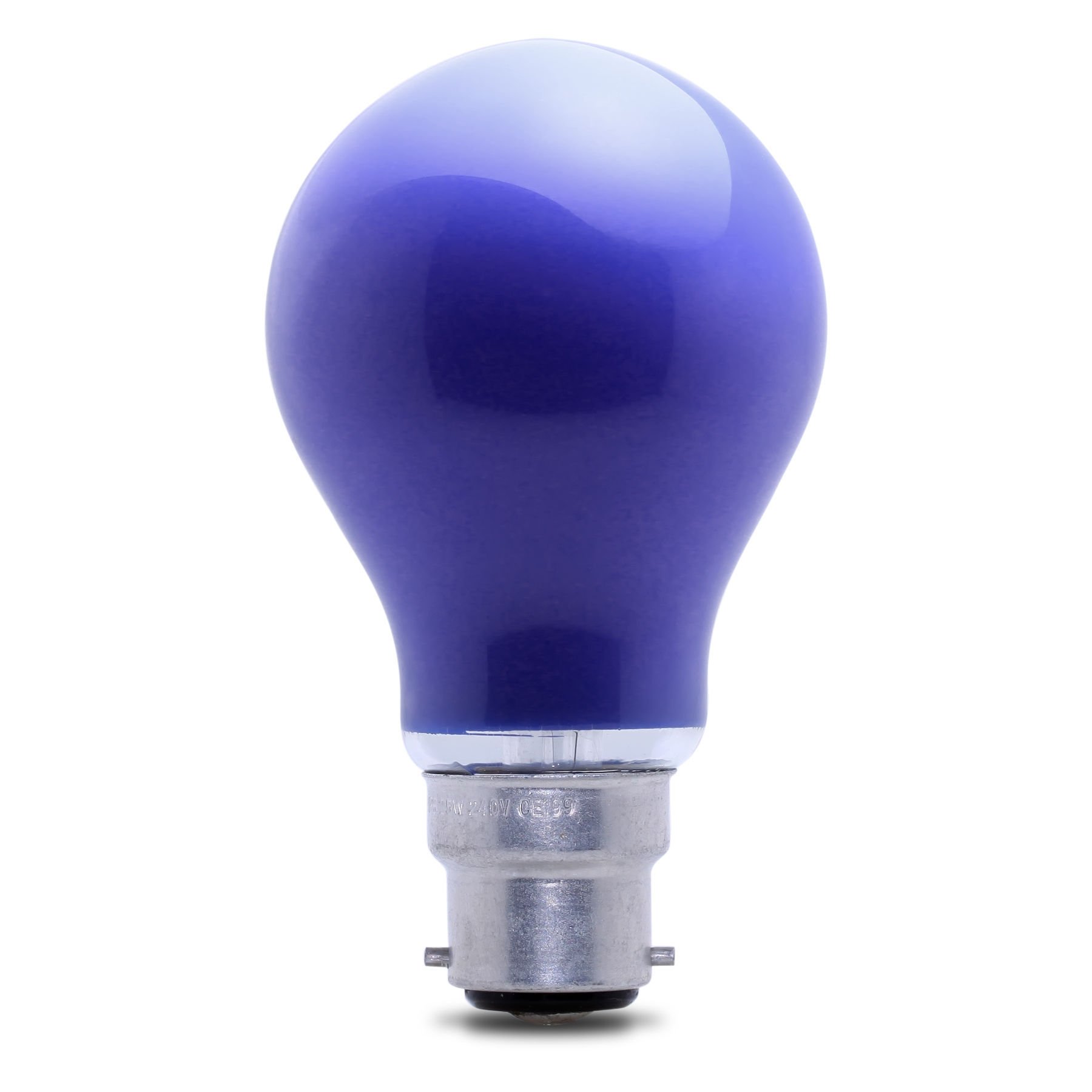 25W BLUE BULB BAYONET CAP (B22d)