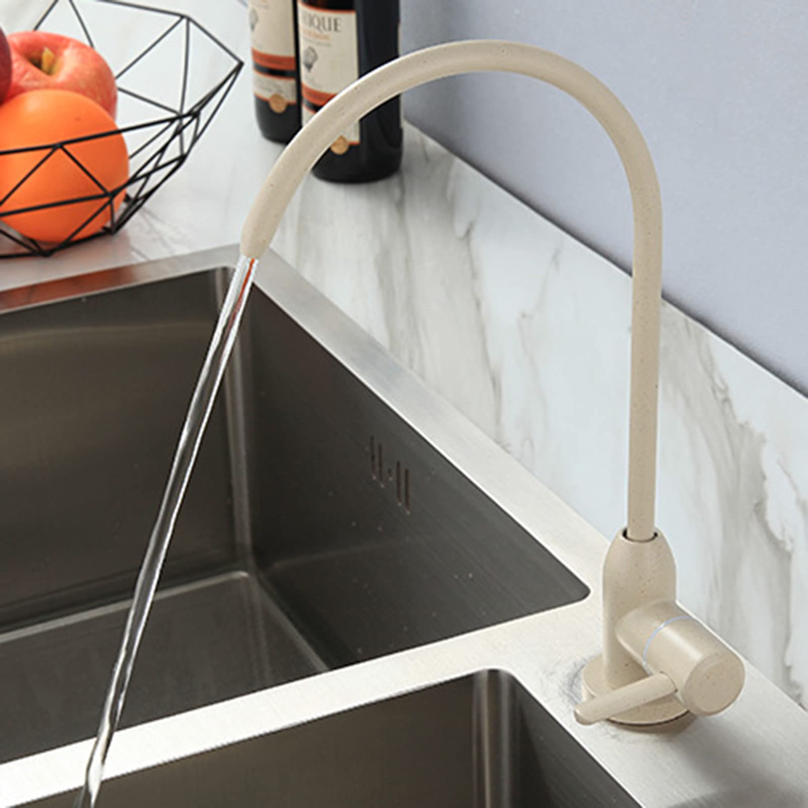 grifo osmosis De Una Sola Salida 360 grifo para osmosis inversa de cocina,beige