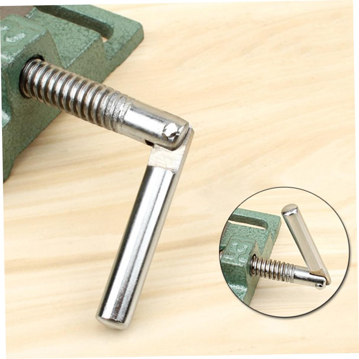 5-inch Drill Press Vise and Bench Clamp for Woodworking, Cast Iron Table Vise with Screw Clamp Function, Small Workholding Device for Milling and Drilling Tasks