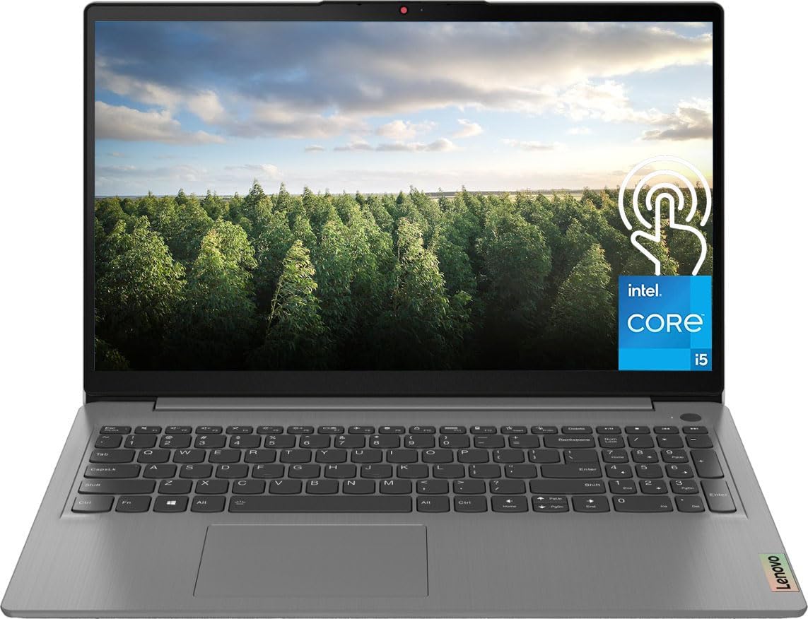 Lenovo 2023 Newest Ideapad 3i Laptop, 15.6 Inch FHD Touchscreen, CPU i5-1135G7 Processor, 12GB RAM, 512GB SSD, Intel Iris Xe Graphics, WiFi 6, Bluetooth, Windows 11 Home in S Mode